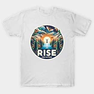 Rise for Nature: Decriminalize and Elevate T-Shirt